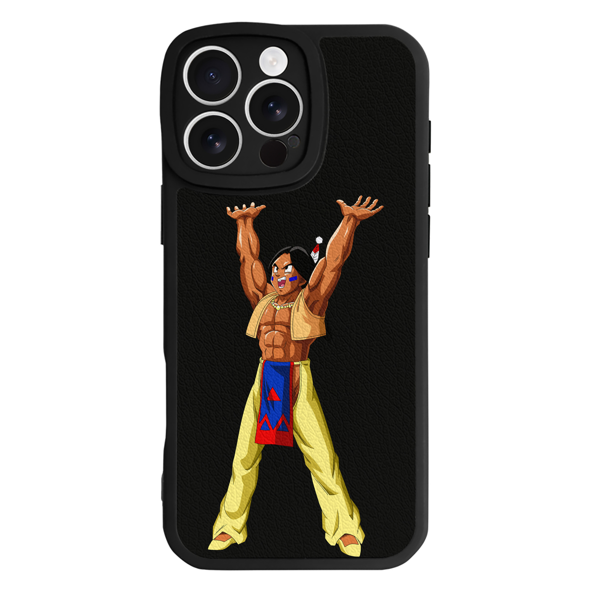 （画像用） ドラゴンボール DRAGON BALL 【iPhone 16シリーズ対応】シリコンスマホケース（レザー調） 材質：シリコン